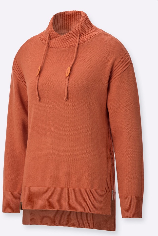 Casual Looks Strickpullover »Langarm-Pullover«