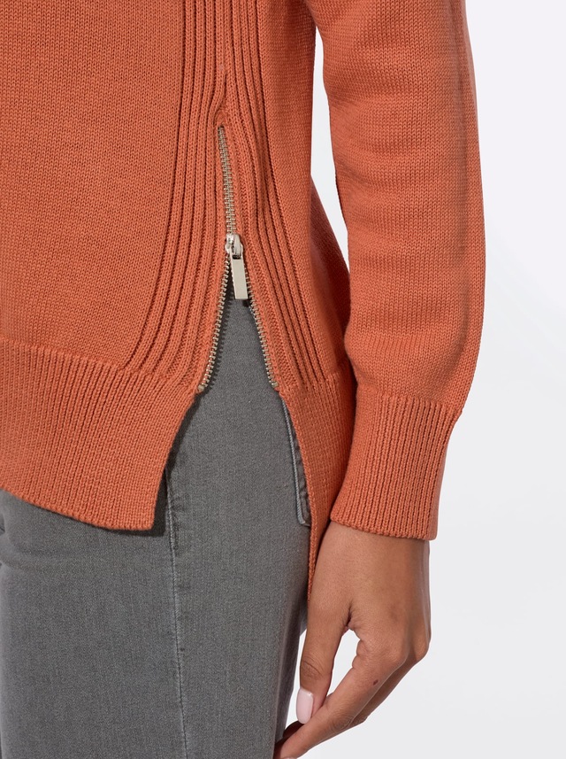 Casual Looks Strickpullover »Langarm-Pullover«