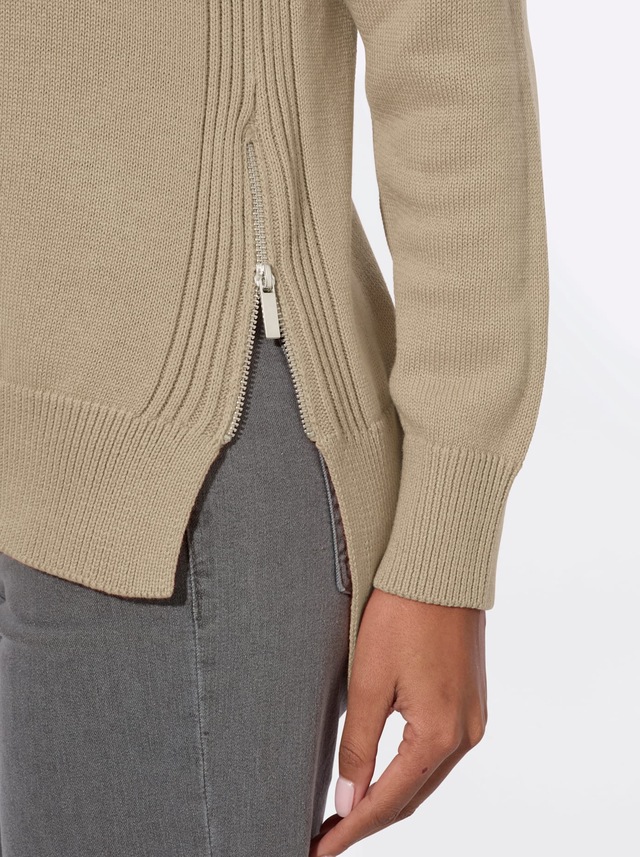 Casual Looks Strickpullover »Langarm-Pullover«