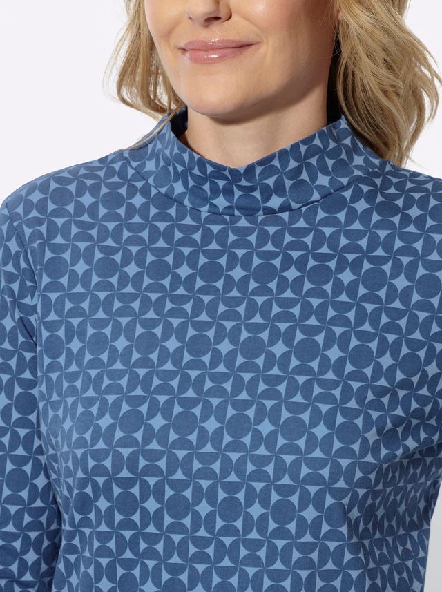 Classic Basics Stehkragenshirt »Langarm-Shirt« 1