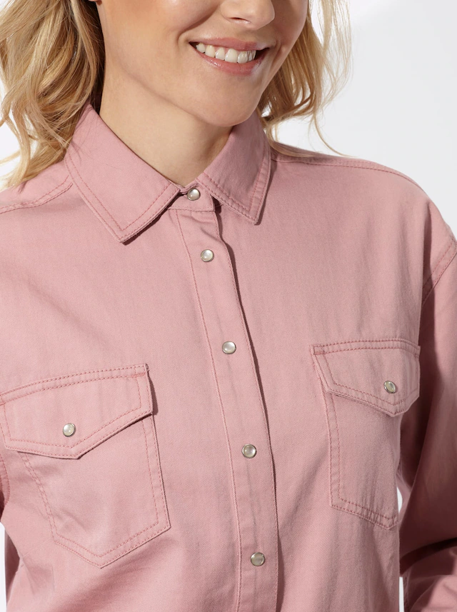 Classic Basics Jeansbluse