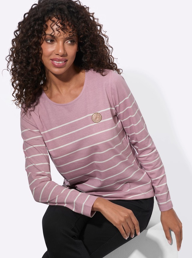 Casual Looks Rundhalsshirt »Shirt« 1