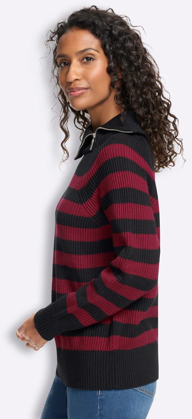 heine Strickpullover »Ringel-Pullover«