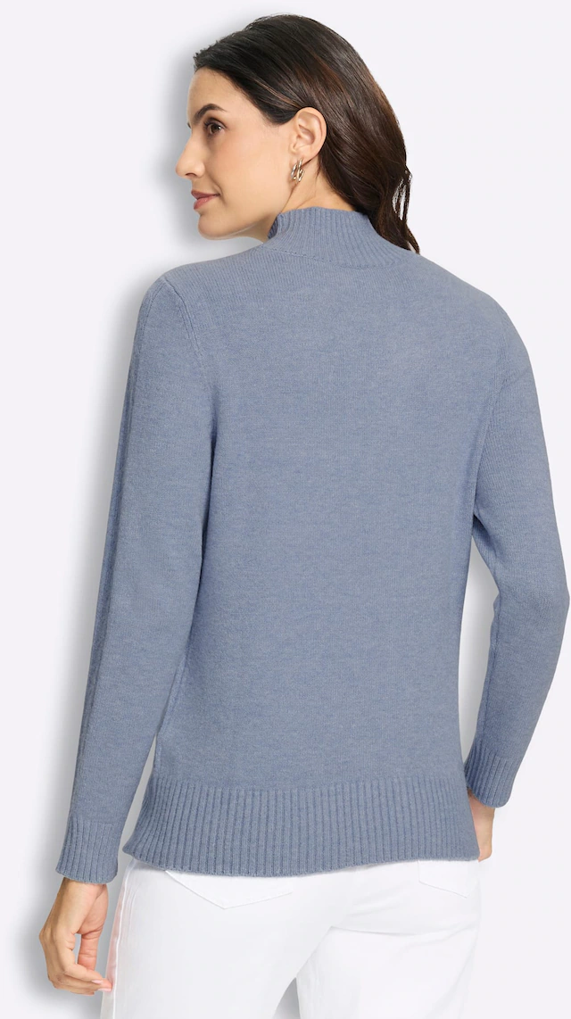 Inspirationen Stehkragenpullover »Stehkragen-Pullover«