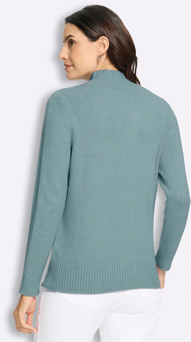 Inspirationen Stehkragenpullover »Stehkragen-Pullover«