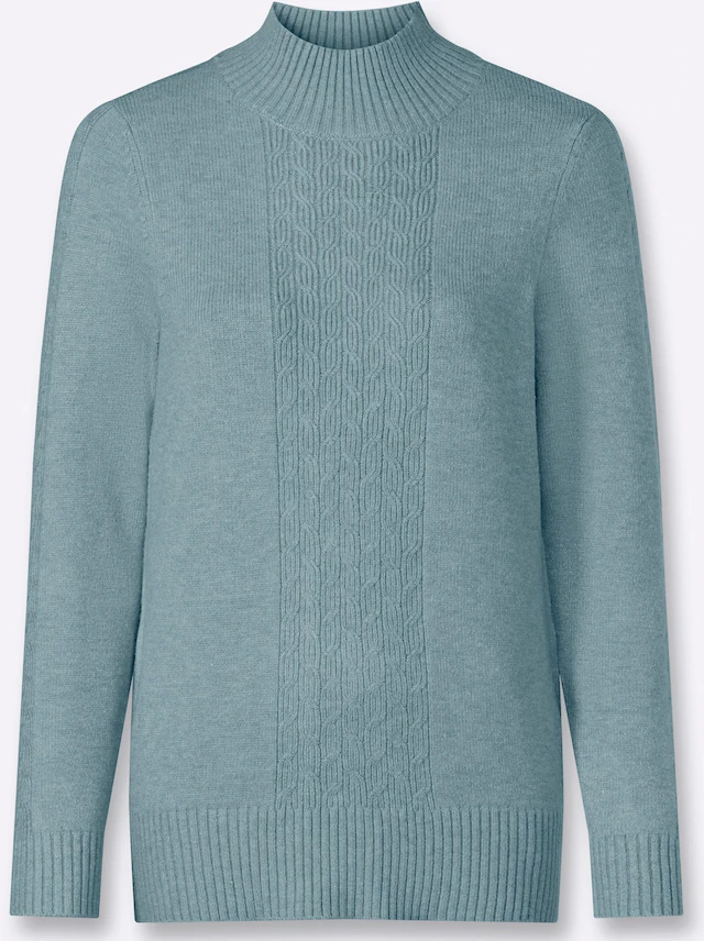 Inspirationen Stehkragenpullover »Stehkragen-Pullover«