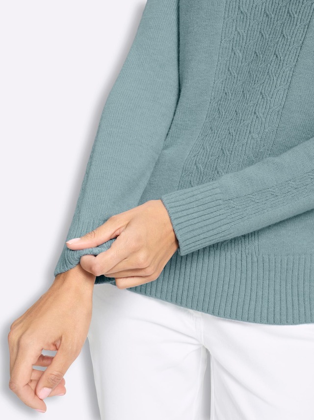 Inspirationen Stehkragenpullover »Stehkragen-Pullover«