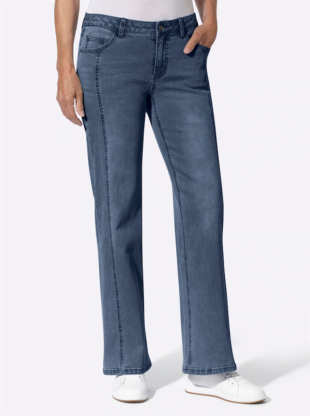 Casual Looks 5-Pocket-Jeans 1