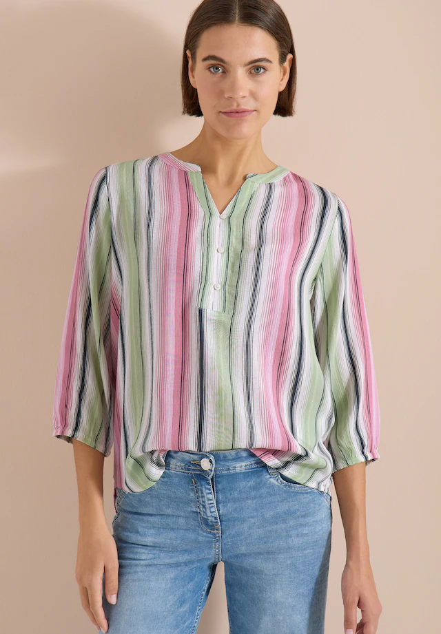 Cecil Klassische Bluse aus softer Viskose