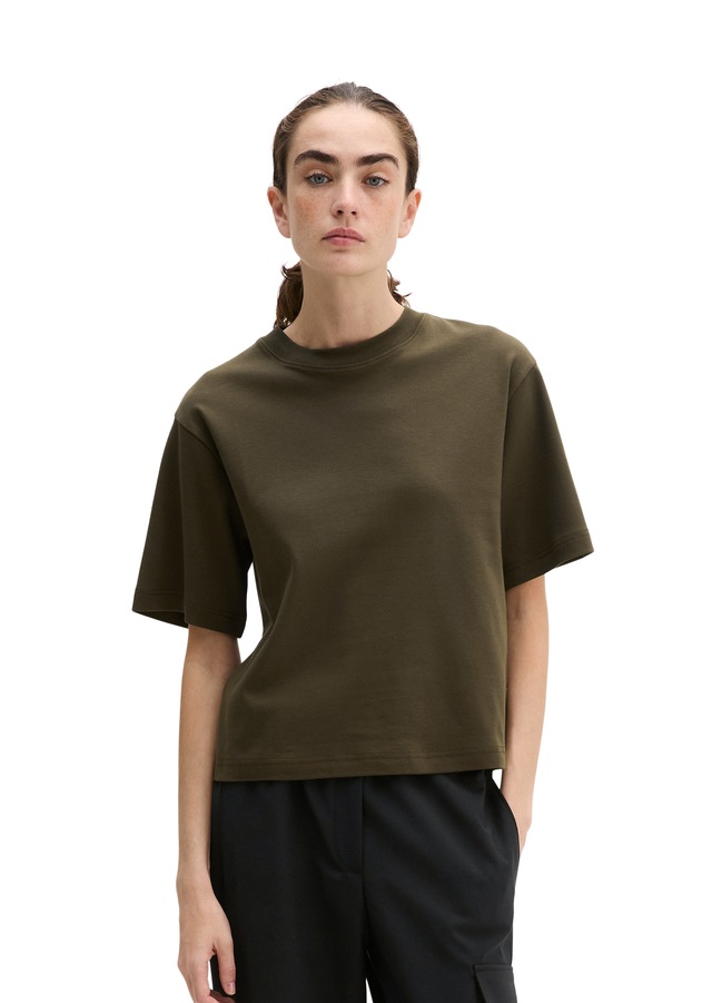 Marc O'Polo T-Shirt »aus Interlock-Jersey«