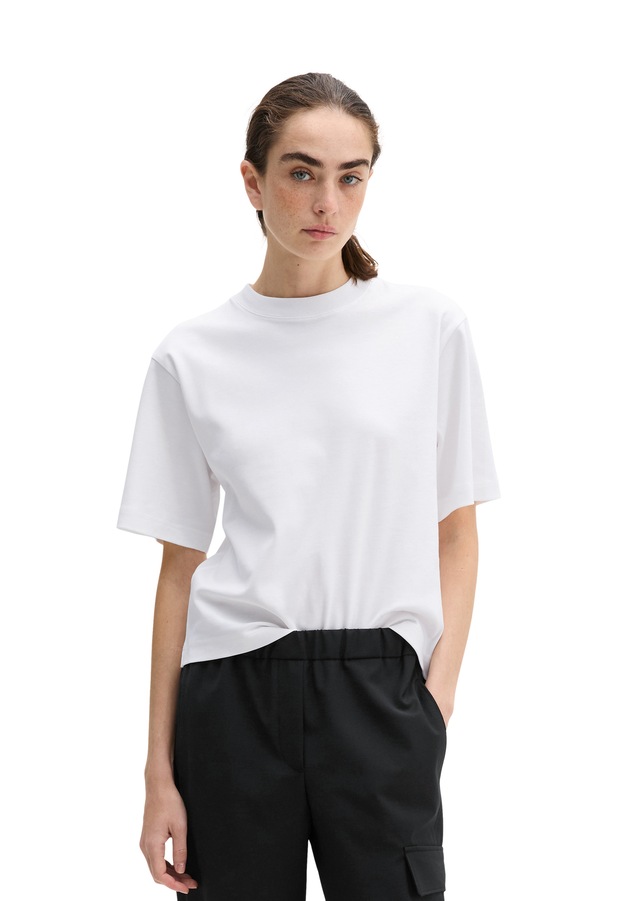 Marc O'Polo T-Shirt »aus Interlock-Jersey«