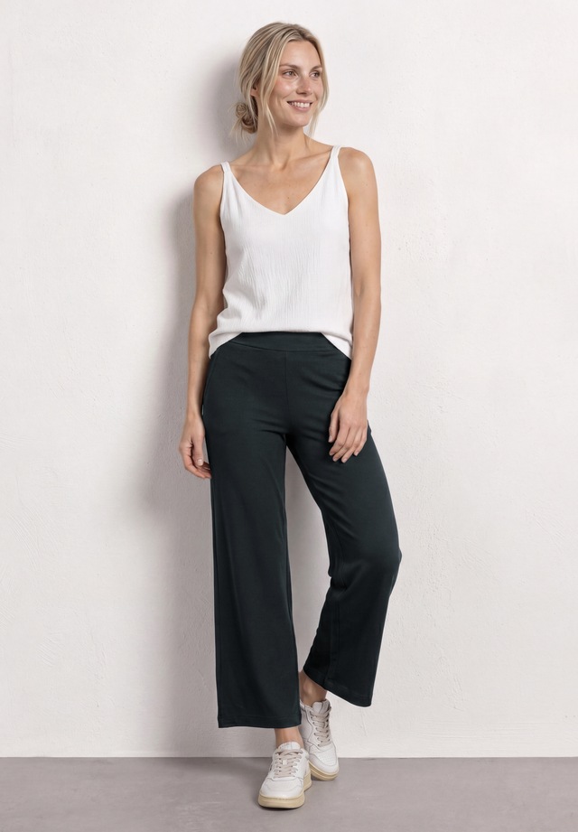 STREET ONE Jerseyhose High Waist