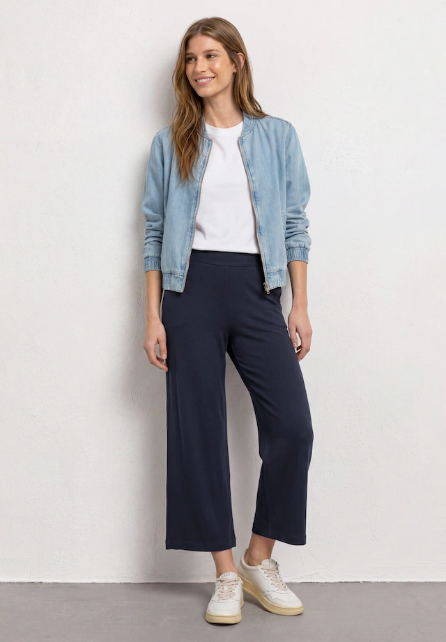 STREET ONE Jerseyhose High Waist