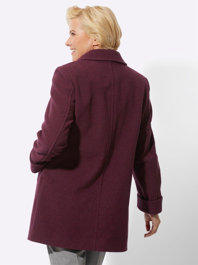 Classic Wolljacke ohne Kapuze