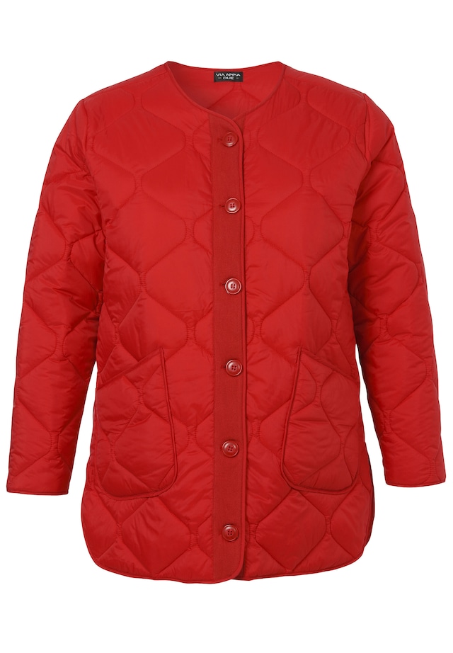 VIA APPIA DUE Steppjacke »VIA APPIA DUE Jacke« ohne Kapuze leicht, wattiert, große Größen