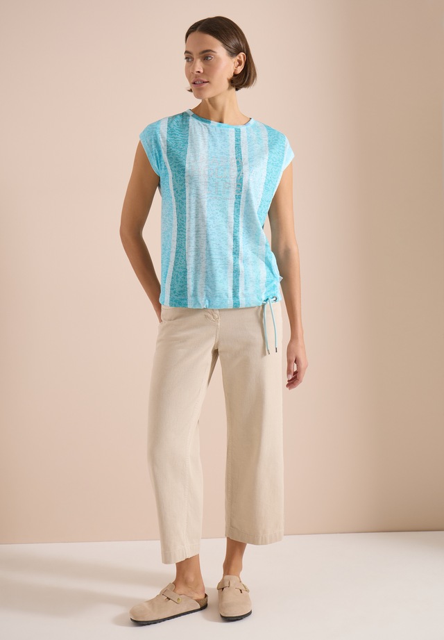 Cecil Print-Shirt im Streifen-Design