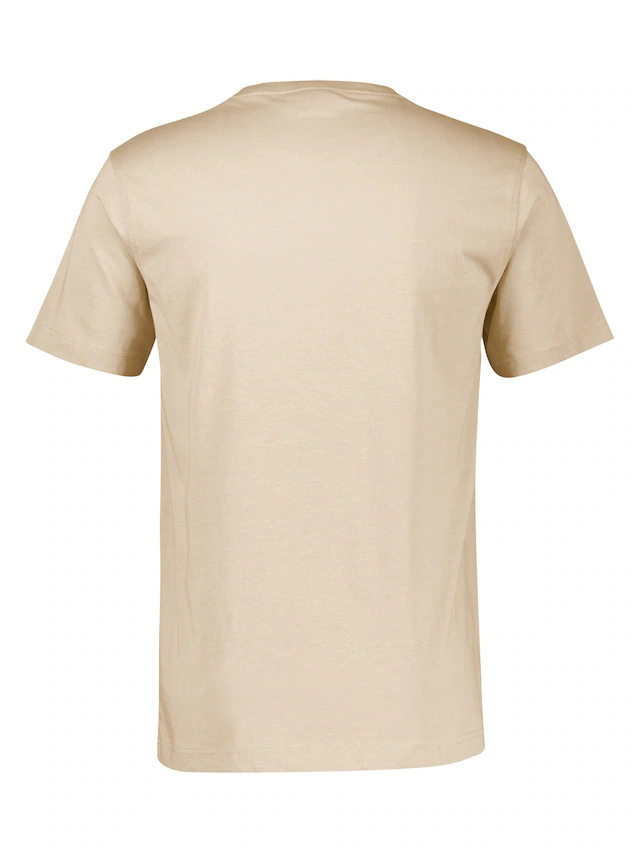 LERROS Rundhalsshirt »T-Shirt mit Rundkragen aus weicher Baumwolle, große Größen«