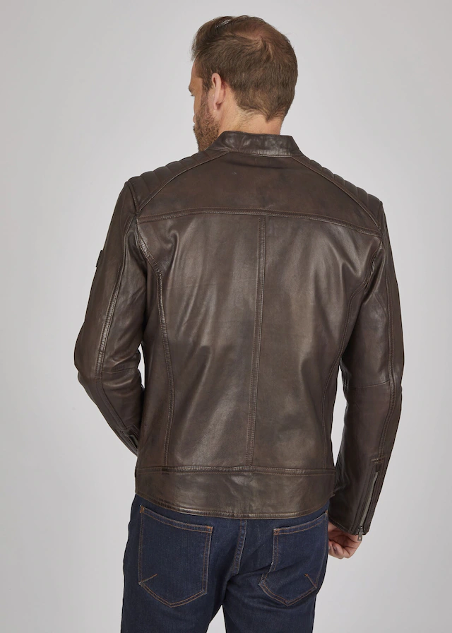bugatti Blouson »BUAPOLLO« ohne Kapuze mit Schultersteppung und Reißverschlüssen