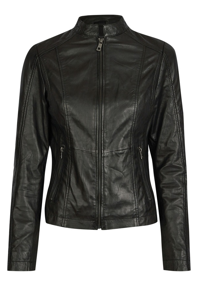 bugatti Lederjacke »BULady-114« ohne Kapuze aus weichem Leder