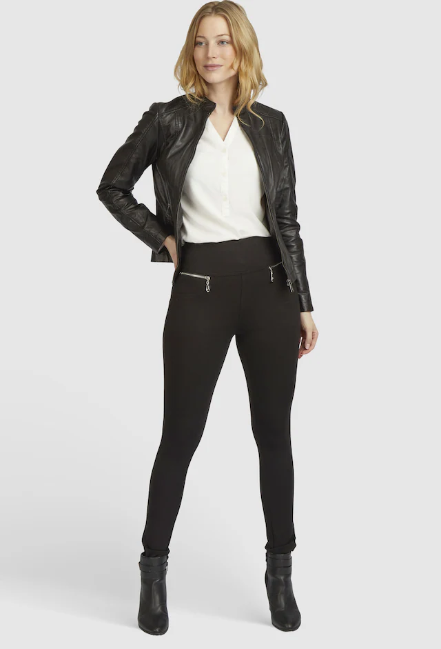 bugatti Lederjacke »BULady-114« ohne Kapuze aus weichem Leder