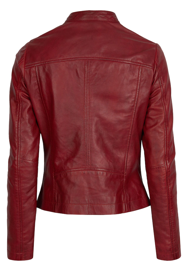 bugatti Lederjacke »BULady-114« ohne Kapuze aus weichem Leder