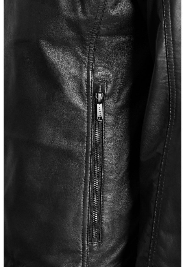 bugatti Lederjacke »BUTOTO« ohne Kapuze in Regular Fit