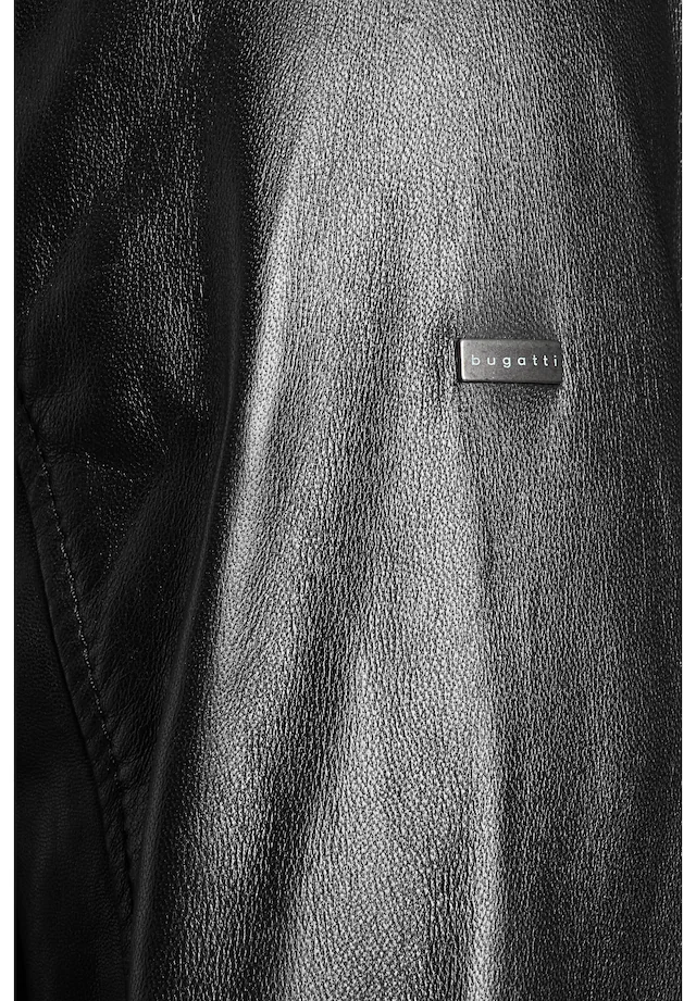 bugatti Lederjacke »BUTOTO« ohne Kapuze in Regular Fit