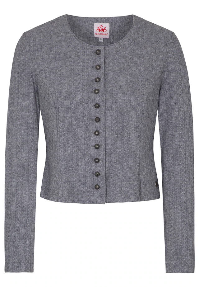 Spieth & Wensky Trachtenstrickjacke »Dietzing« mit Rundhals