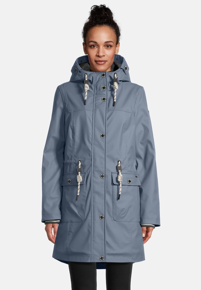 New View Regenjacke »Lillie« mit Kapuze mit weitenregulierbarer Kapuze