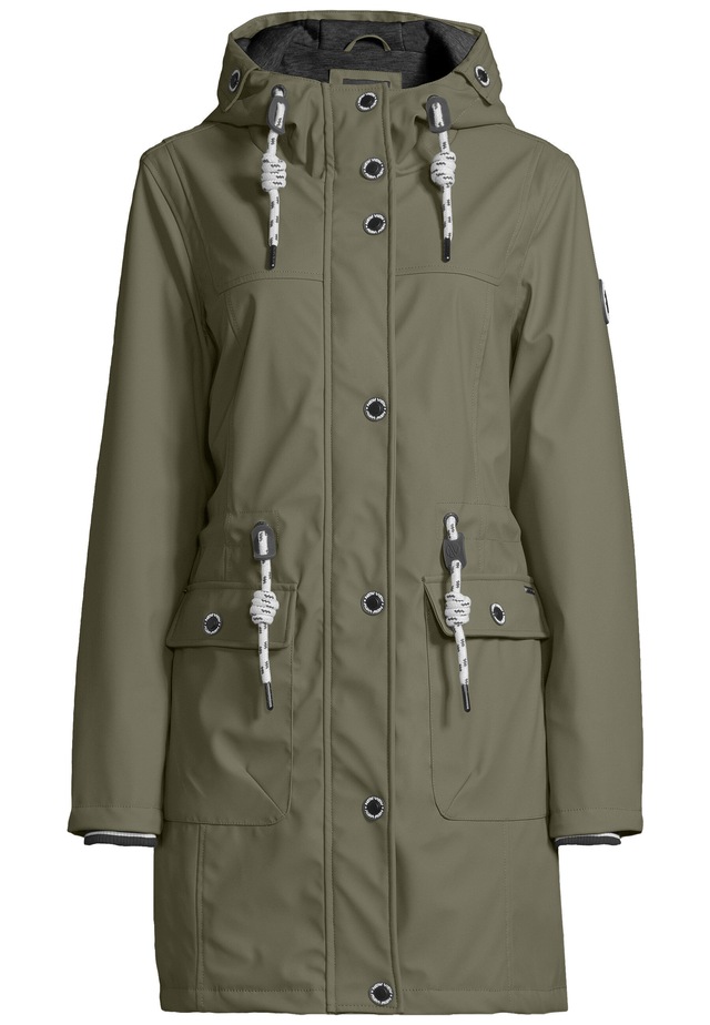 New View Regenjacke »Lillie« mit Kapuze mit weitenregulierbarer Kapuze