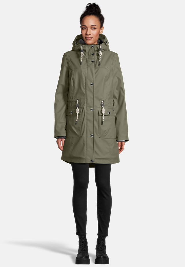 New View Regenjacke »Lillie« mit Kapuze mit weitenregulierbarer Kapuze