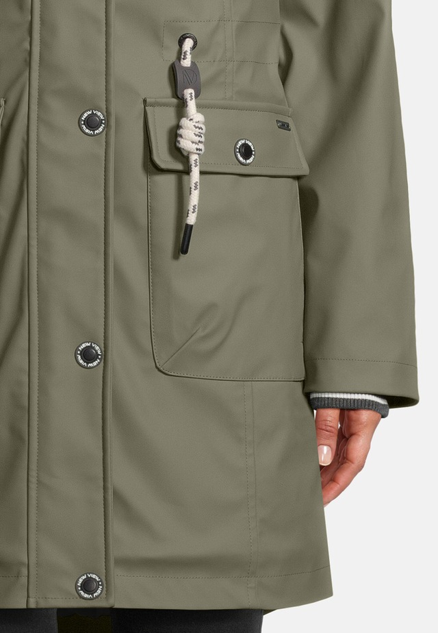 New View Regenjacke »Lillie« mit Kapuze mit weitenregulierbarer Kapuze