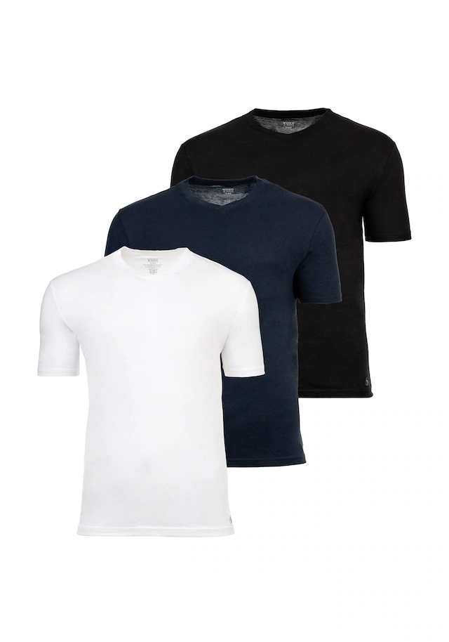 Scotch & Soda T-Shirt »T-Shirt Ultra Soft V-Neck Tee 3er Pack« 3