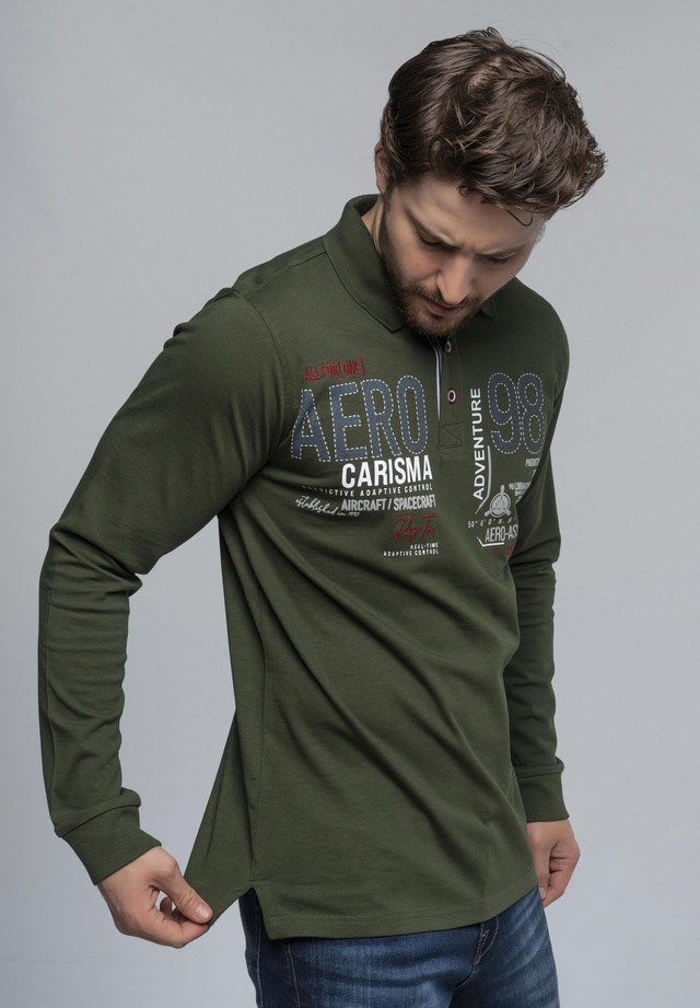 CARISMA T-Shirt »CARISMA Longsleeve« Premium Langarmpolo
