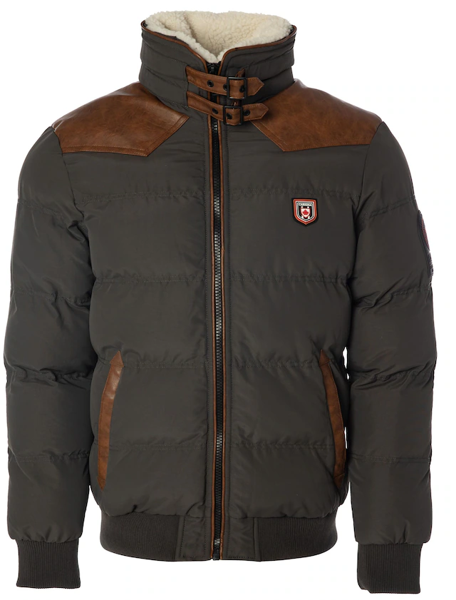 CARISMA Bikerjacke »CARISMA Jacke 1215 Winterjacke« ohne Kapuze in Biker-Look