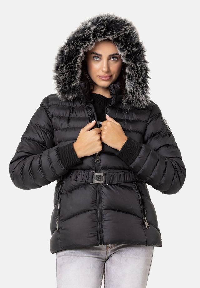 Cipo & Baxx Winterjacke »Jacken« mit Kapuze mit Kapuze, WM132