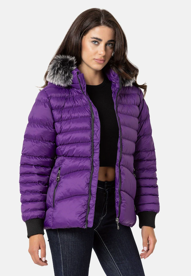 Cipo & Baxx Winterjacke »Jacken« mit Kapuze mit Kapuze, WM132