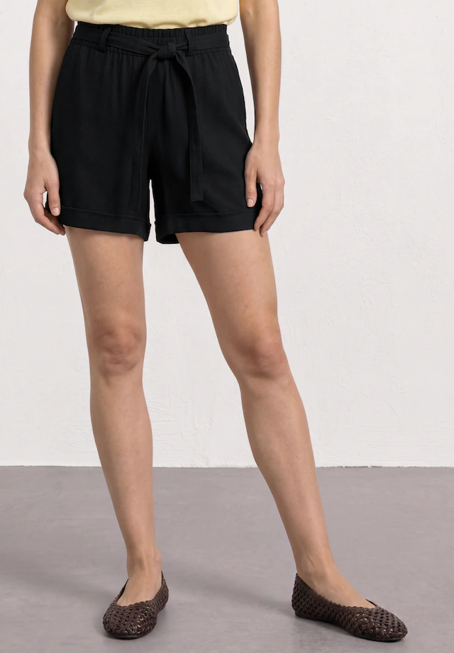 STREET ONE Shorts mit Gürtel