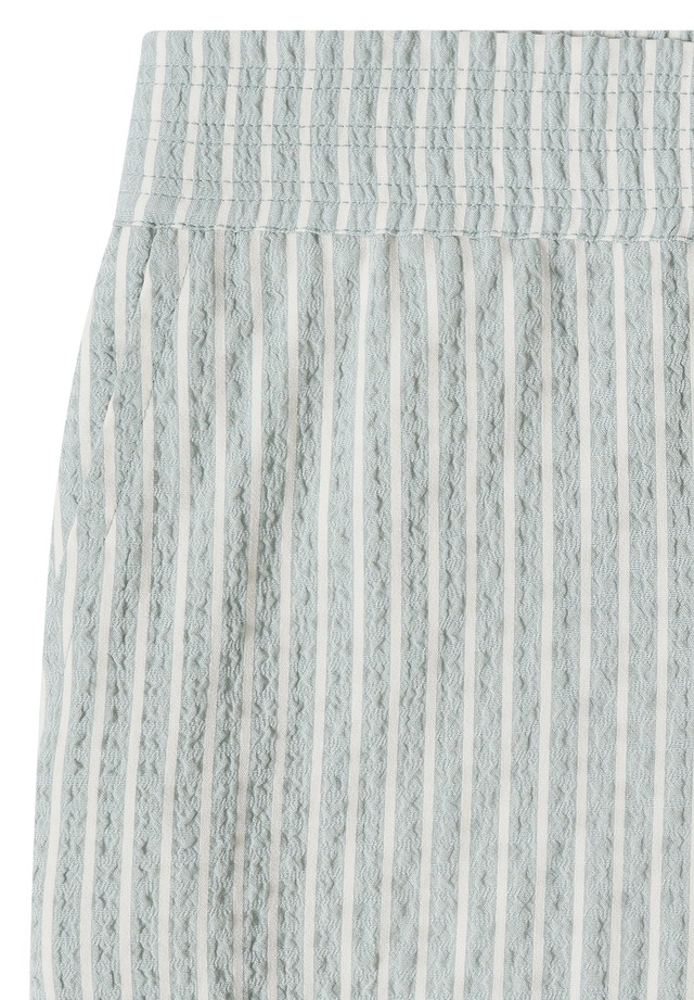 Cecil Stoffhose mit gestreiftem Seersucker-Look