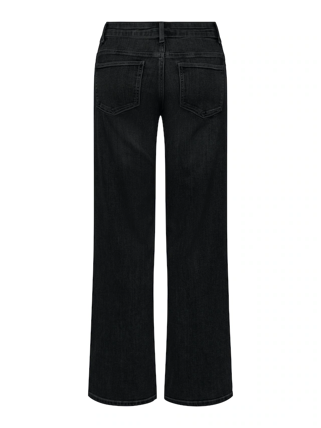ONLY Weite Jeans »ONLLILO REG WIDE DNM PIM BF« Baumwollmischung, wide fit
