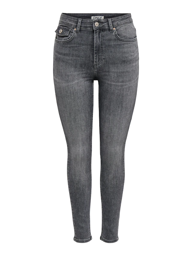 ONLY Skinny-fit-Jeans »ONLLILO HW SKINNY ANK DNM AZG BF« Baumwollmischung