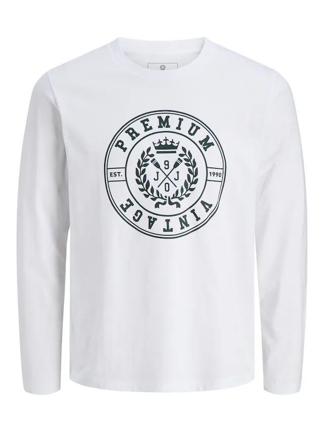Jack & Jones Junior Langarmshirt »JPRBLUZANDER LS TEE FST JNR« Baumwolle, normal geschnitten