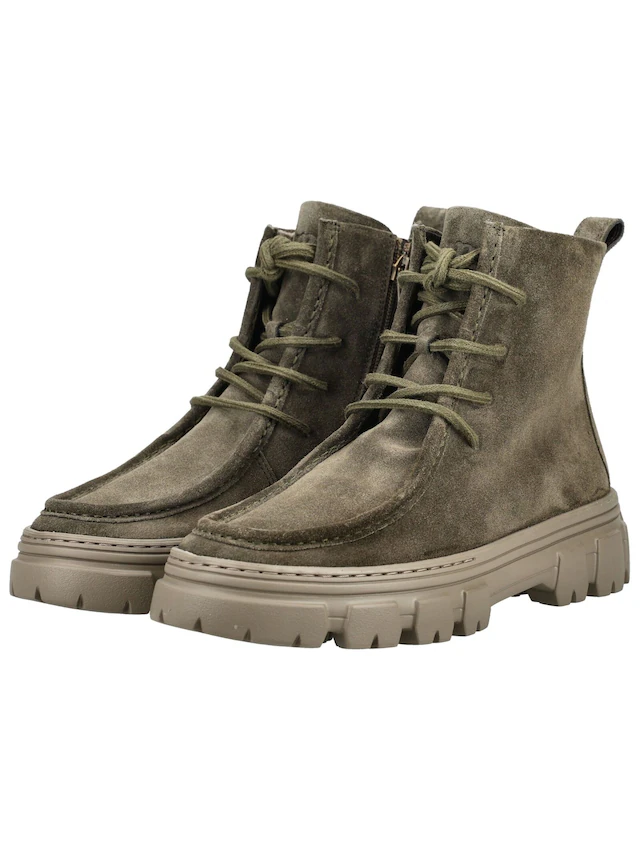 Paul Green Schnürstiefelette »Paul Green Stiefelette Veloursleder«