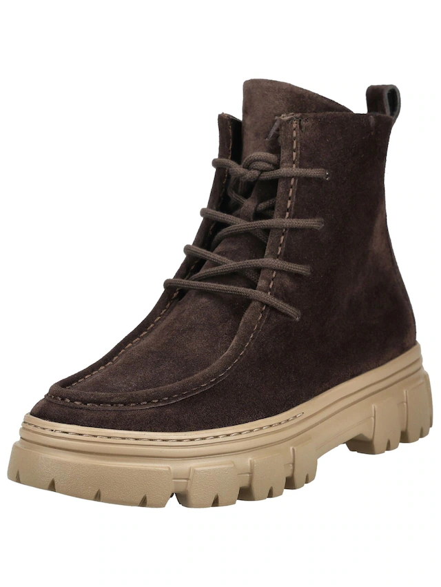 Paul Green Schnürstiefelette »Paul Green Stiefelette Veloursleder«