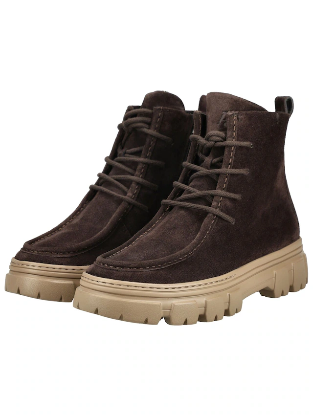 Paul Green Schnürstiefelette »Paul Green Stiefelette Veloursleder«