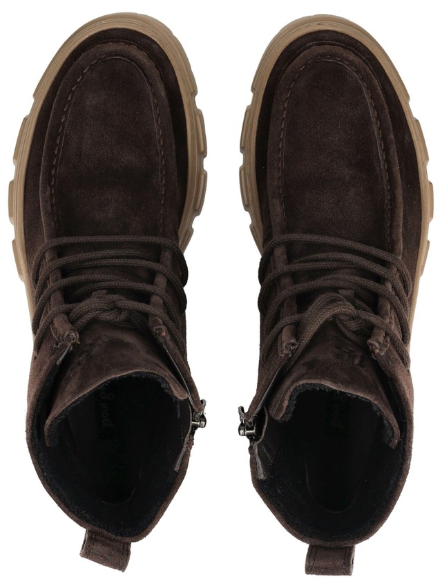 Paul Green Schnürstiefelette »Paul Green Stiefelette Veloursleder«
