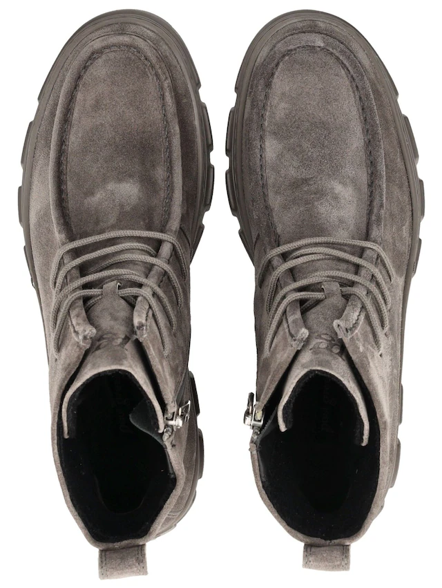 Paul Green Schnürstiefelette »Paul Green Stiefelette Veloursleder«