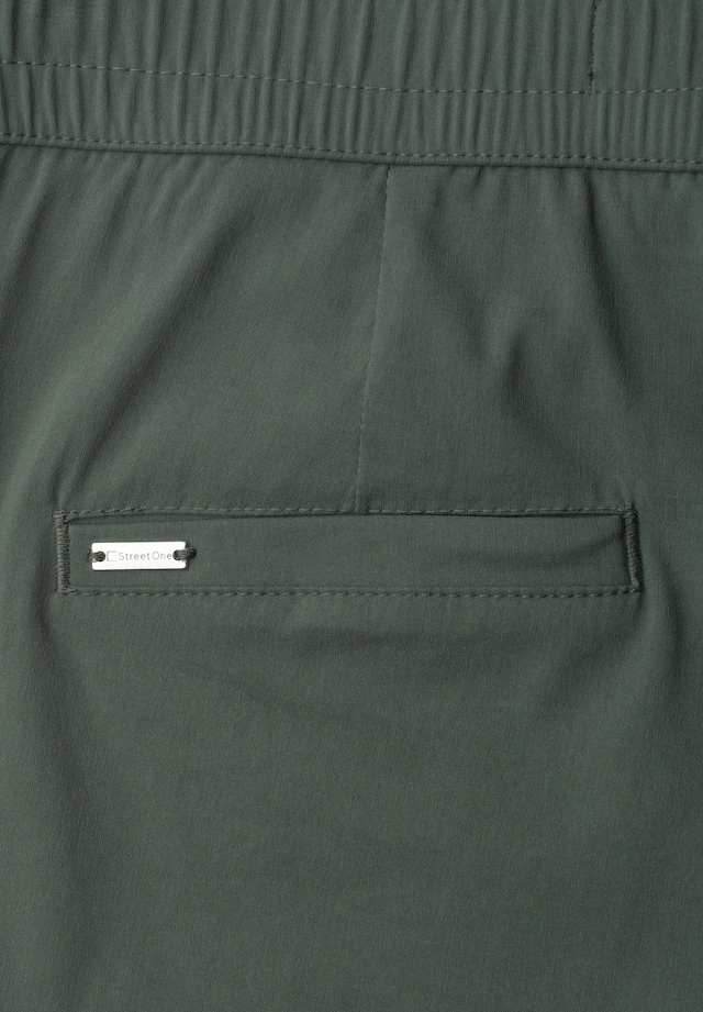 STREET ONE Stoffhose im elastischen Materialmix