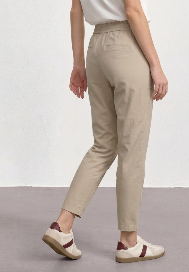 STREET ONE Stoffhose im elastischen Materialmix
