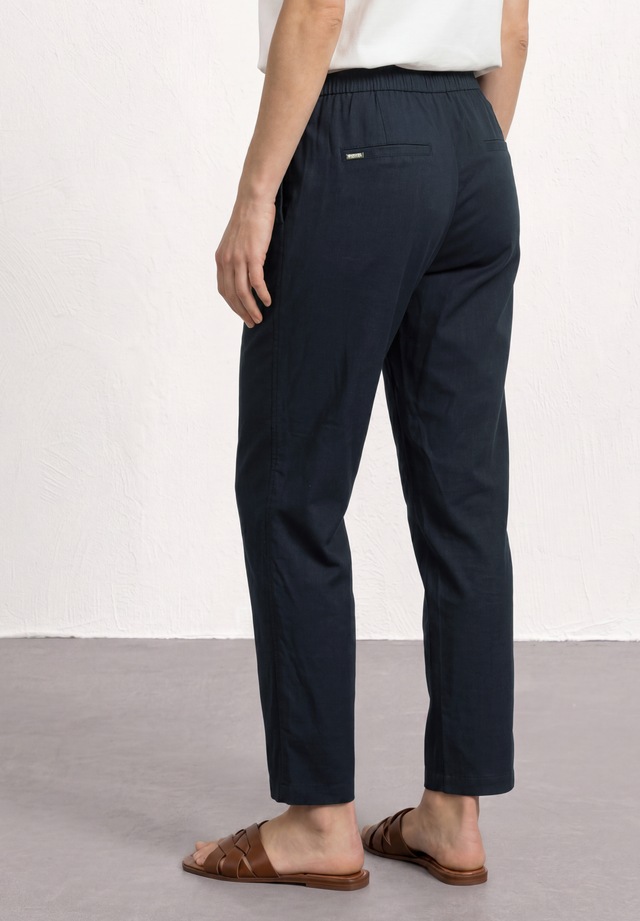STREET ONE Stoffhose im elastischen Materialmix